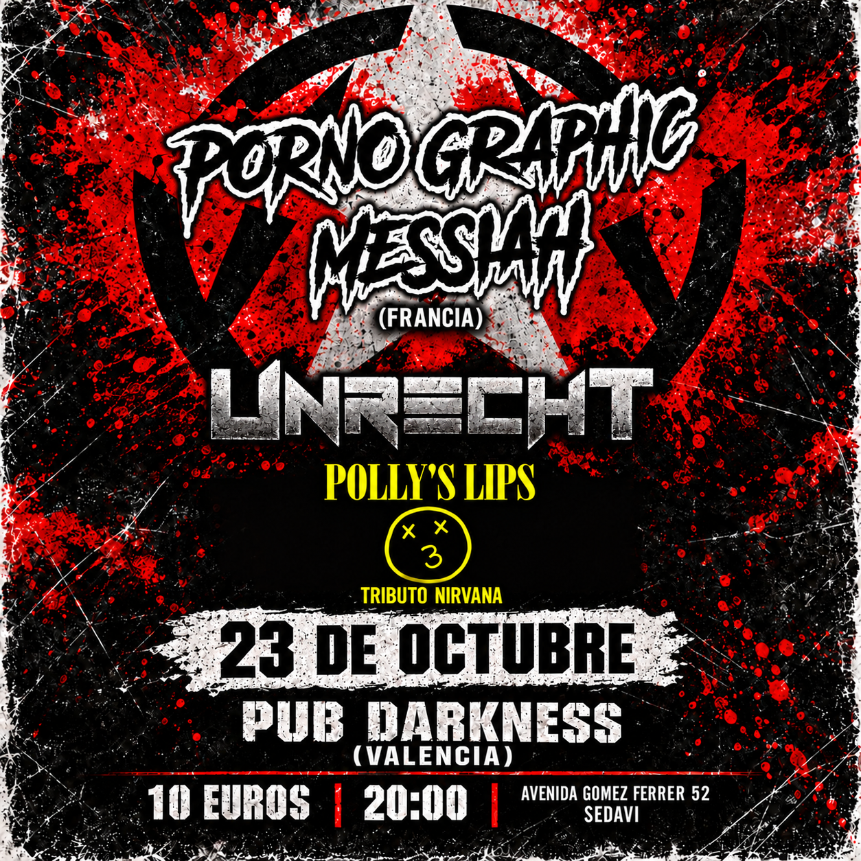 El 23 de octubre nos vemos en Darkness